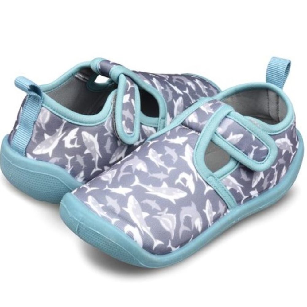 ZOOGS | Blue & Gray Sharks Water Shoe